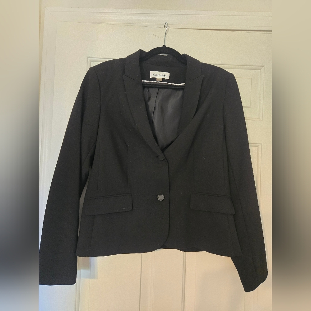 Calvin Klein Women's Black Blazer